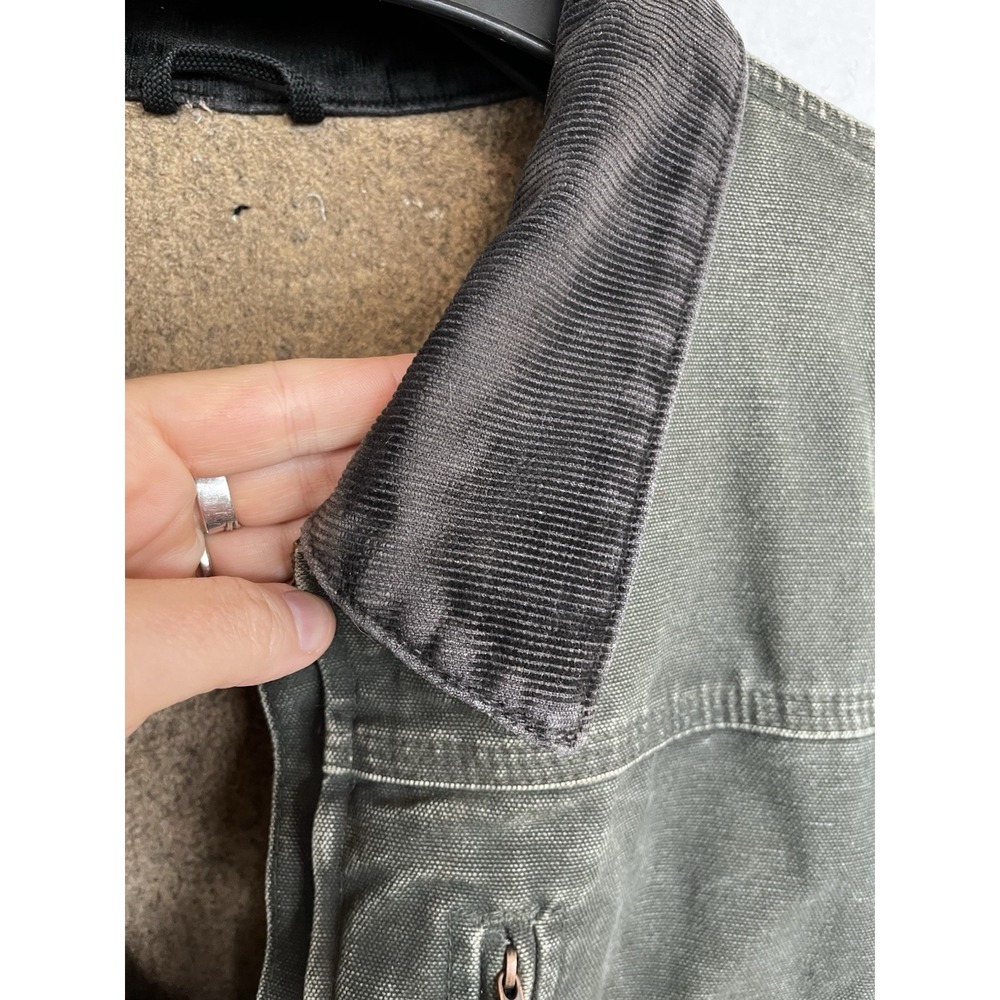 CARHARTT WC061 Sherpa Lined Sandstone Ridge Coat Detroit Work Jacket Women's 2XL - Picture 11 of 15